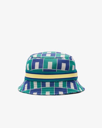 패턴 프린트 버킷햇