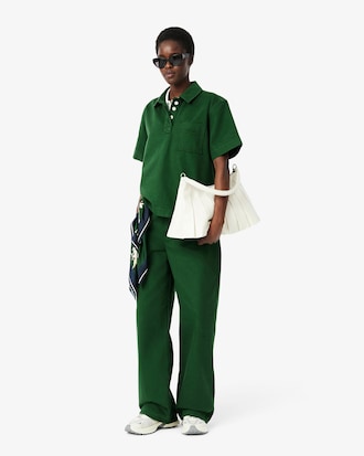 컬러데님 폴로형 셔츠