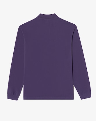 프렌치 레귤러핏 긴팔 베이직 폴로