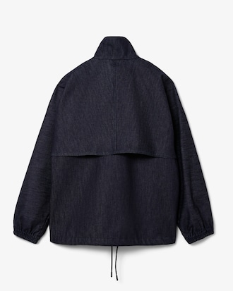 유니섹스 인디고 데님 트랙탑