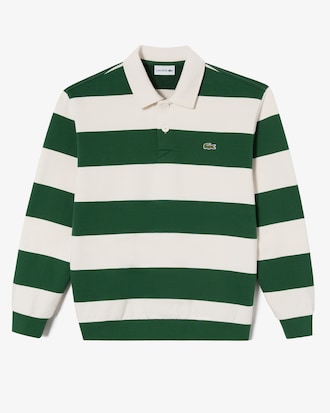 폴로 카라 컬러블록 스웻 셔츠