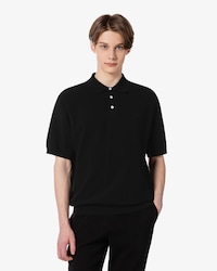 피케 반팔 스웨터 폴로 셔츠