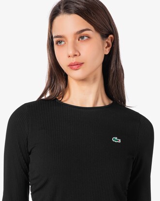 스트링 긴팔 티셔츠