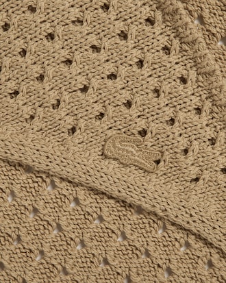 니트 크로쉐 스카프