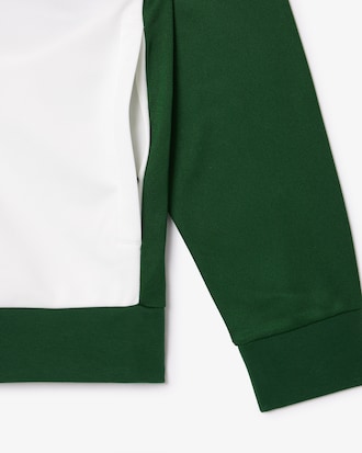 블록형 테니스 스웻 점퍼