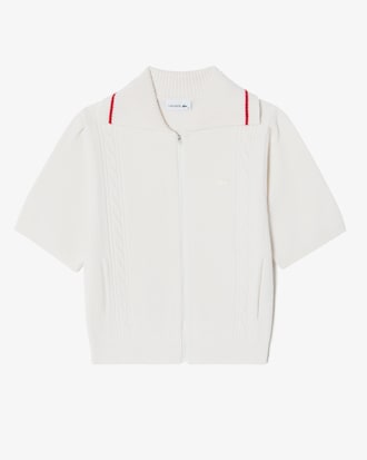 반팔 집업 가디건