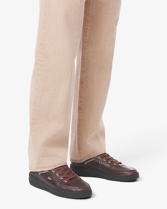 남성 Umpire 레더 스니커즈