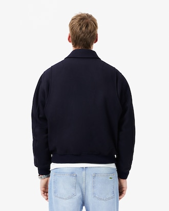 울 블렌드 에비에이터 자켓