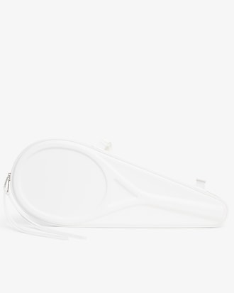 런웨이 쇼 라지 레더 라켓백