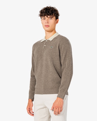 립조직 럭비 스웨터 폴로셔츠