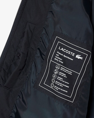 세로 퀄팅 블루종