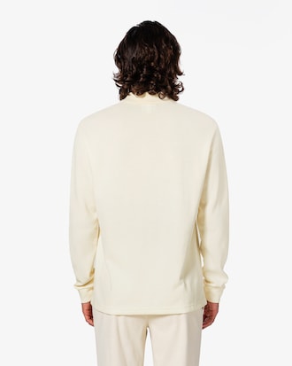 립조직 긴팔 폴로셔츠