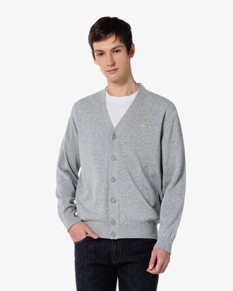 베이직 V넥 가디건