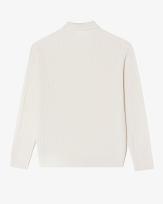 케이블 스웨터 폴로