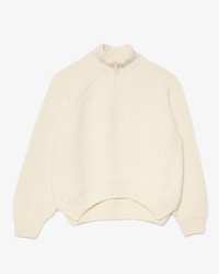 3D 하프짚업 스웨터