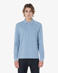 프렌치 레귤러핏 긴팔 베이직 폴로