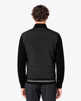 골프 팁핑 하이브리드 풀집업 스웨터