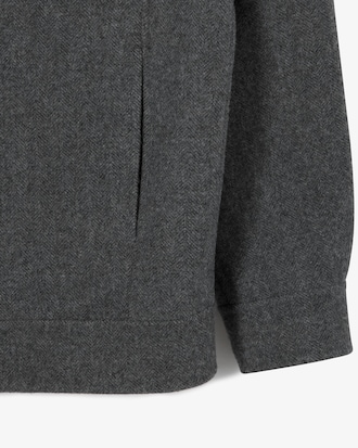 울 트러커 자켓