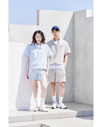 우븐 셋업 쇼츠