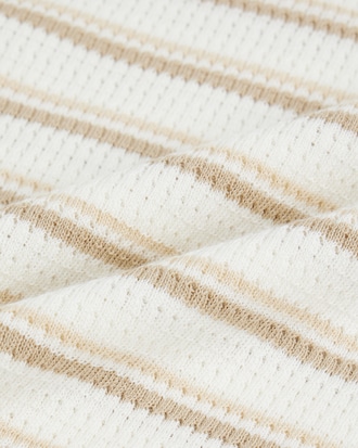 스트라이프 스웨터 폴로 셔츠