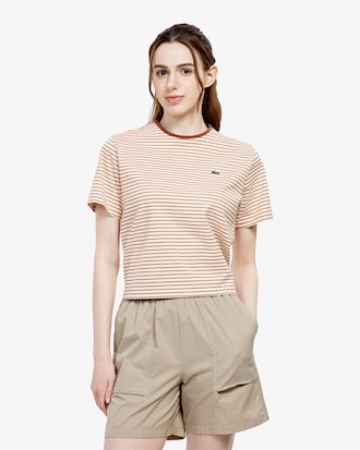 미니 스트라이프 티셔츠