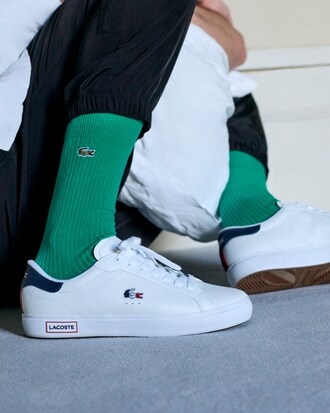 Powercourt (파워코트) 레더 트리컬러 스니커즈