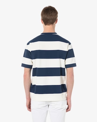 오버핏 밀라노 스트라이프 티셔츠