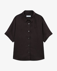 돌먼핏 반팔 텐셀 셔츠