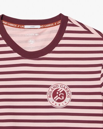 롤랑가로스 잔패턴 반팔 티셔츠