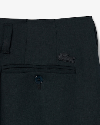 라이트 울 와이드 테일러드 팬츠