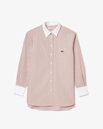 Rene Lacoste 오버핏 스트라이프 셔츠
