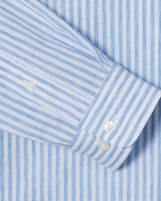 체크 린넨 셔츠