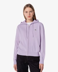 울 후드집업 스웨터