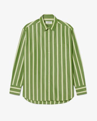 오버핏 클래식 포플린 셔츠