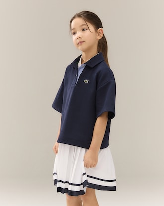 키즈 루즈핏 반팔 폴로셔츠