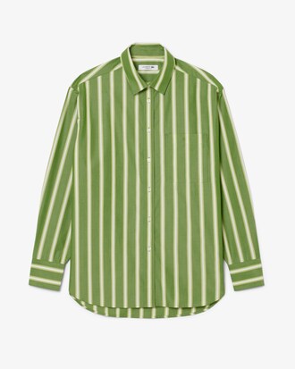 오버핏 클래식 포플린 셔츠