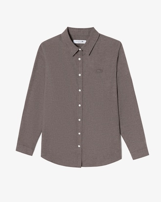 브러쉬드 코튼 셔츠