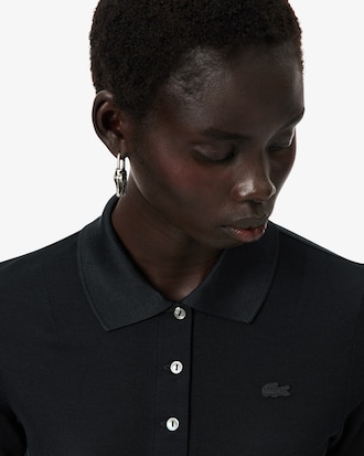 나노 실크 슬림핏 반소매 폴로