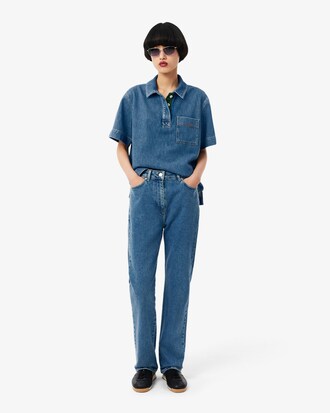 스트레이트 데님 팬츠