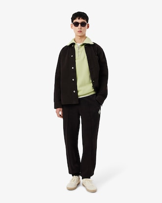 다이아몬드 로고 반집업 스웻셔츠