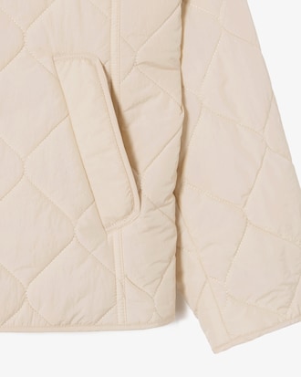 퀼팅 패턴 패딩 점퍼