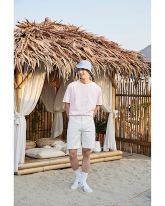 데님 버뮤다 팬츠