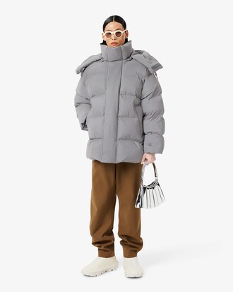 유니섹스 리플렉티브 퍼퍼 자켓