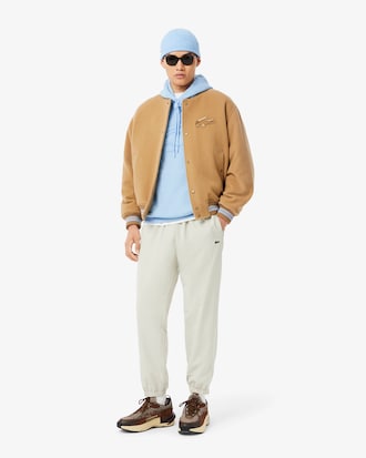 홀리데이 크루넥 후드 풀오버