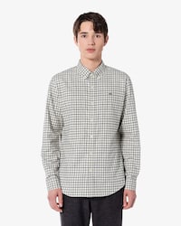 플란넬 그리드 셔츠