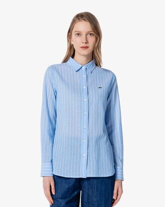 썸머 코튼 스트라이프 셔츠