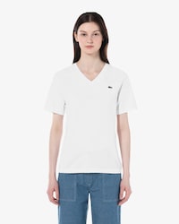 베이직 브이넥 반팔 티셔츠