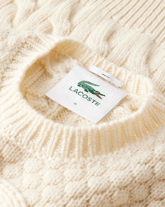 Lemarie 패치워크 크루넥 스웨터