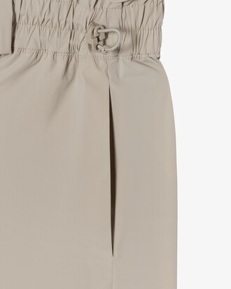 카라 반팔 우븐 드레스