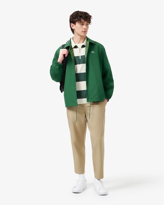 반집업 컬러블록 폴로